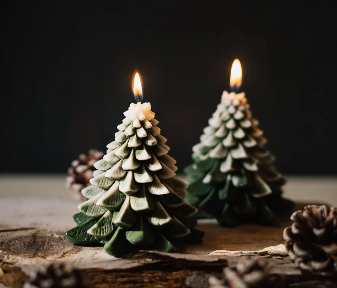 IMG-20251113-WA0006 Xclusive Art – Handcrafted Pine Tree Candle - Image 1