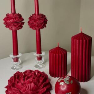 Royal Red Luxury Candle Collection