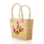 The "Meadow Bloom" Handheld Tote by Xclusive Art - Image 3