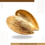 Golden  Almond Dual-Wick Candle Holder