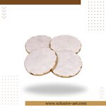 Round  Marble Coasters – Set of 4